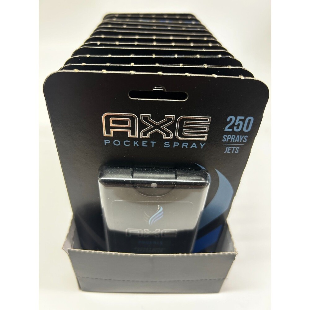 Lot of 12 NEW AXE Phoenix Pocket Spray Travel Size Body Spray Deodorant .57 oz